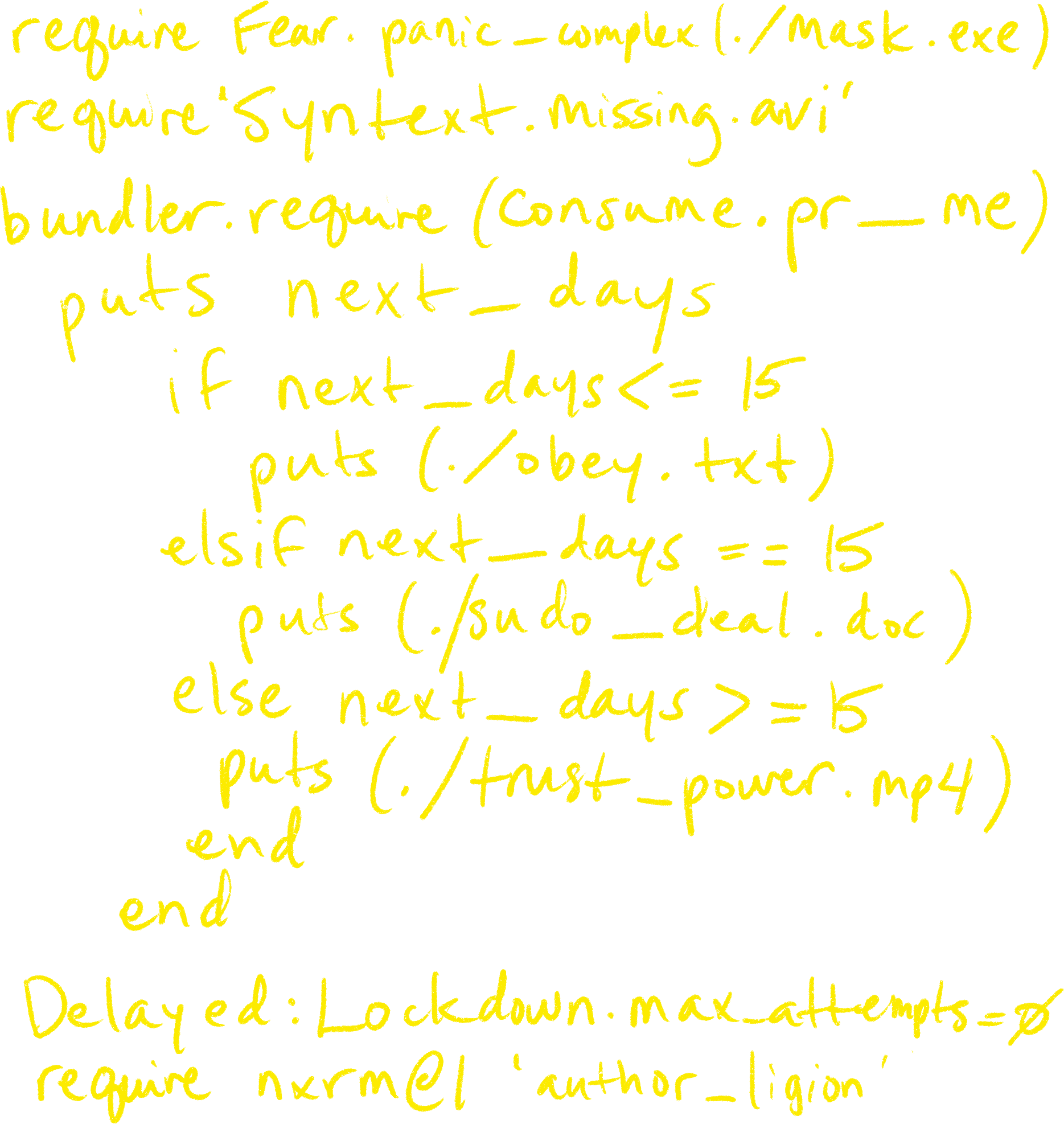 javascript styled handwritten text